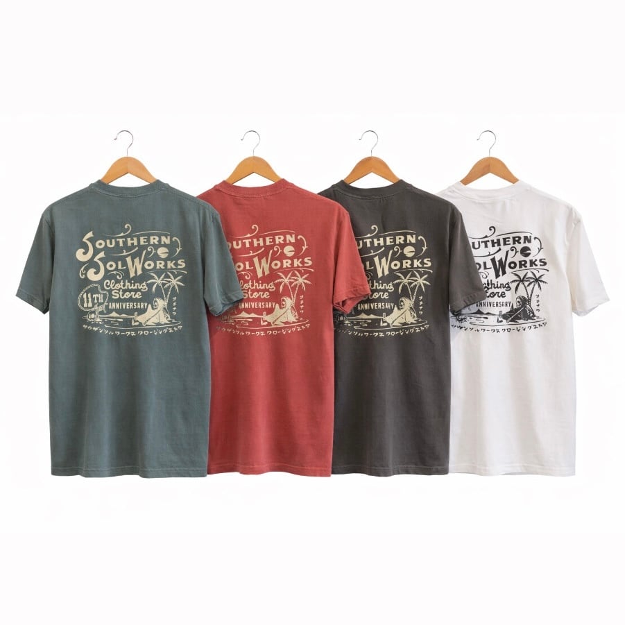 SSW 11th CHILL OKINAWA VINTAGE POCKET T-SHIRT | SOUTHERN SOL WORKS