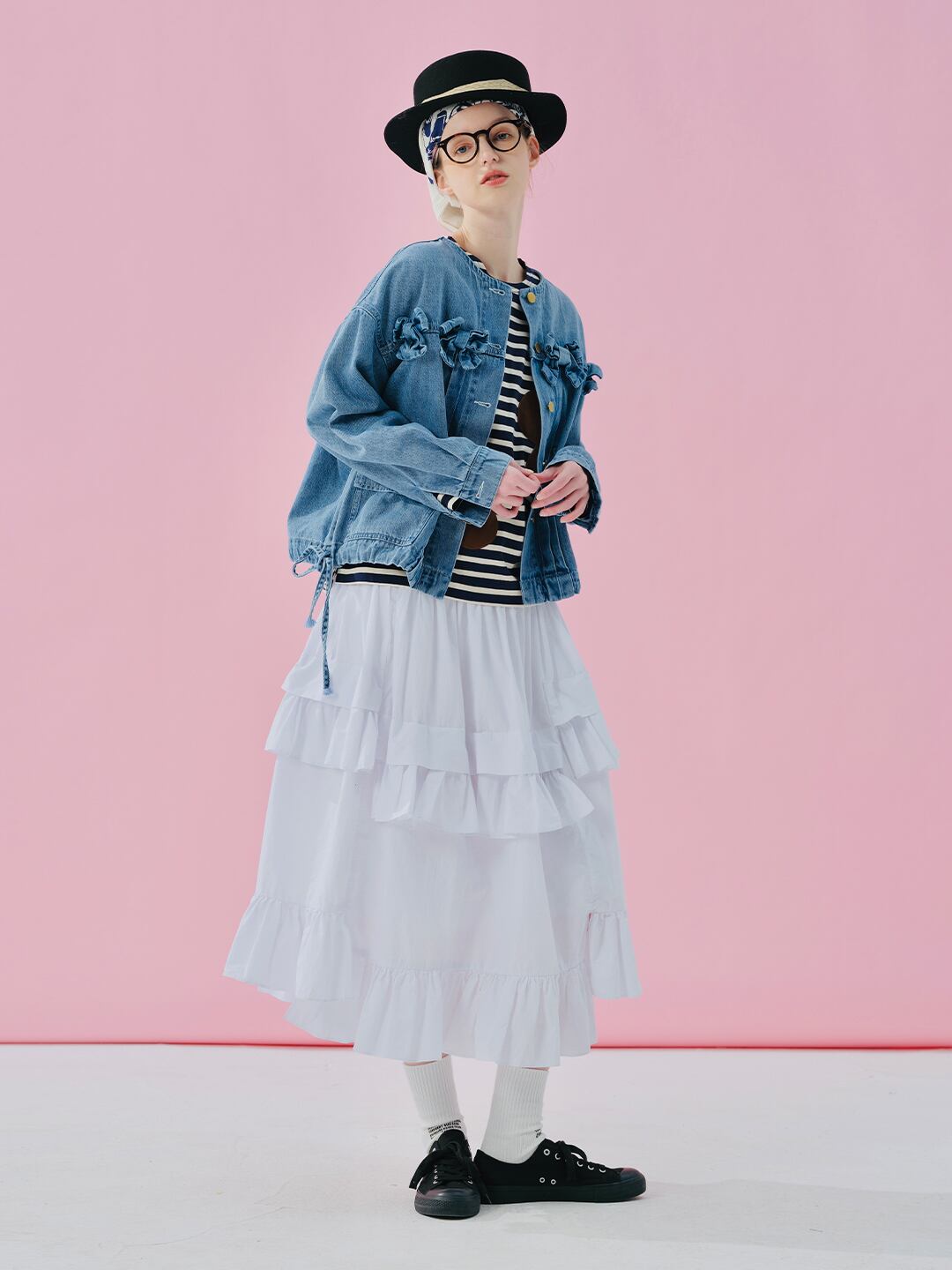 imakokoni デニムジャケット imakokoni オリジナルデザインデニムジャケット 254991 | imakokoni