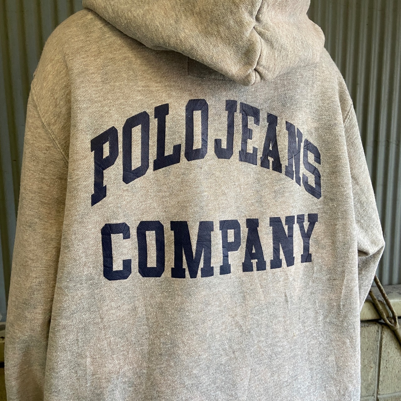 POLO JEANS ラルフローレン プリント スウェット フルジップパーカー 