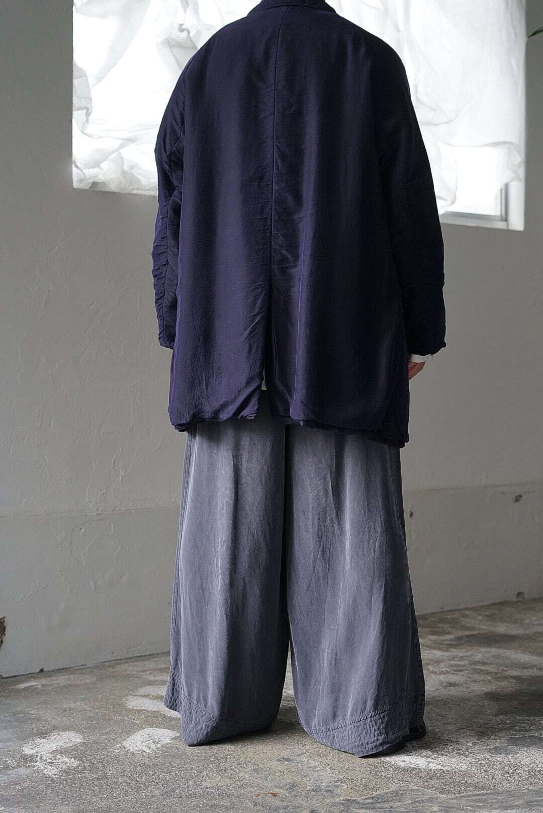 Chez VIDALENC - SILK PANTS | Brownie