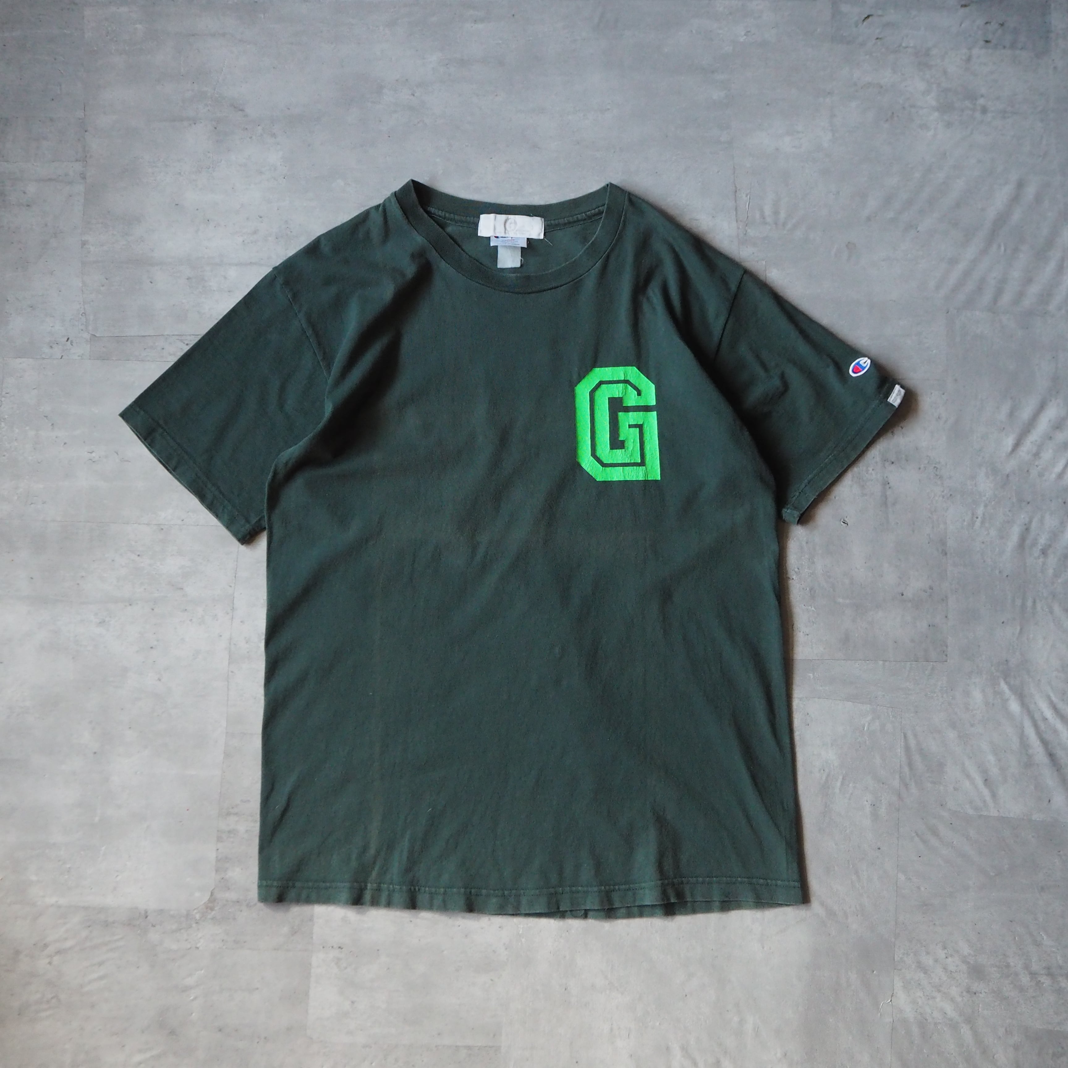 Late 90s “good enough” champion body logo T-shirt made in USA 90