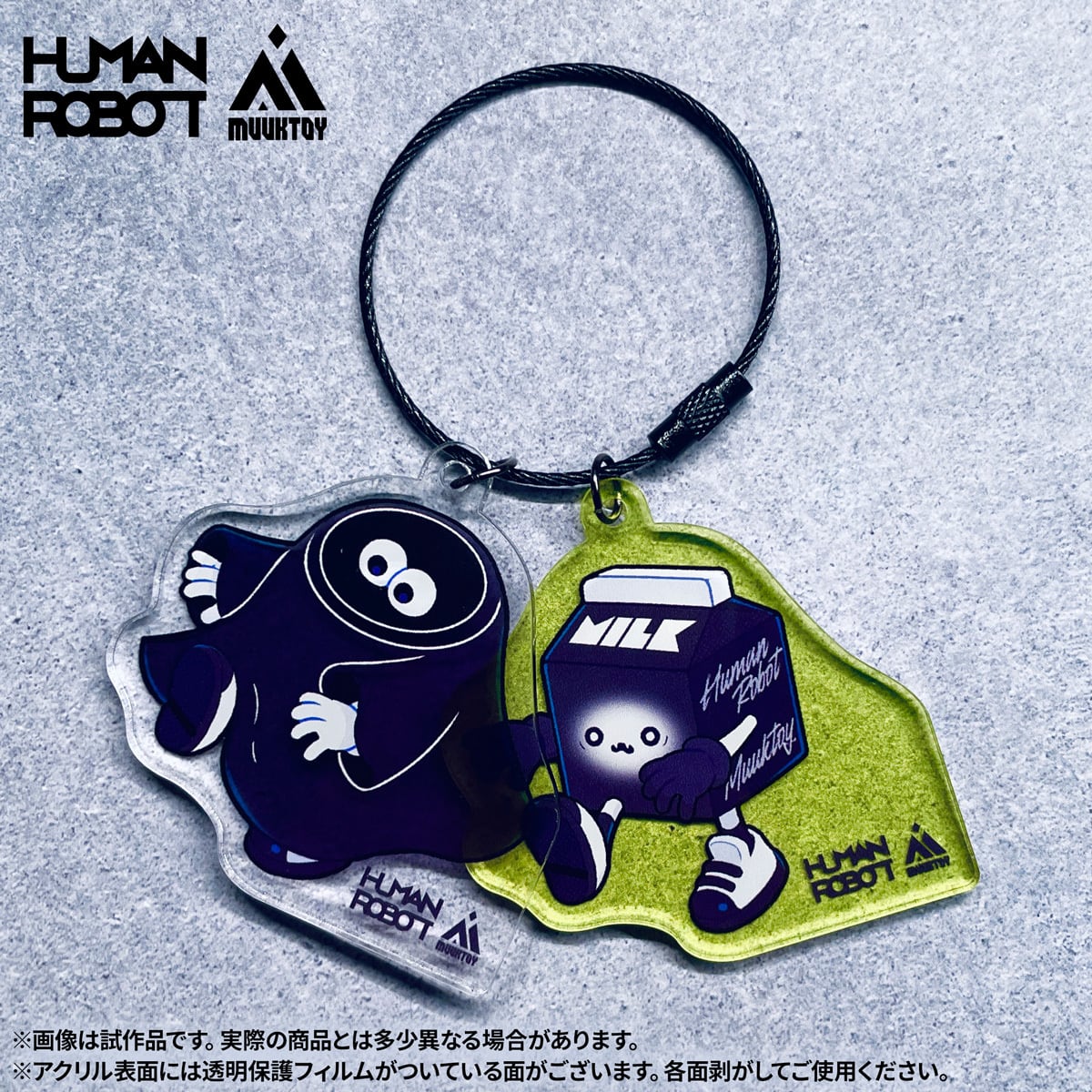 ツインアクキー(HUMAN ROBOT氏コラボ) | MUUKTOY