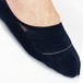 【LA SABBIA｜ラ サヴィア】SHOES IN  SOCKS ／ NAVY　抜群の脱げにくさ OROBLU オロブルの技術を継承したシューズ イン ソックス