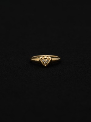 Heart Diamond Ring