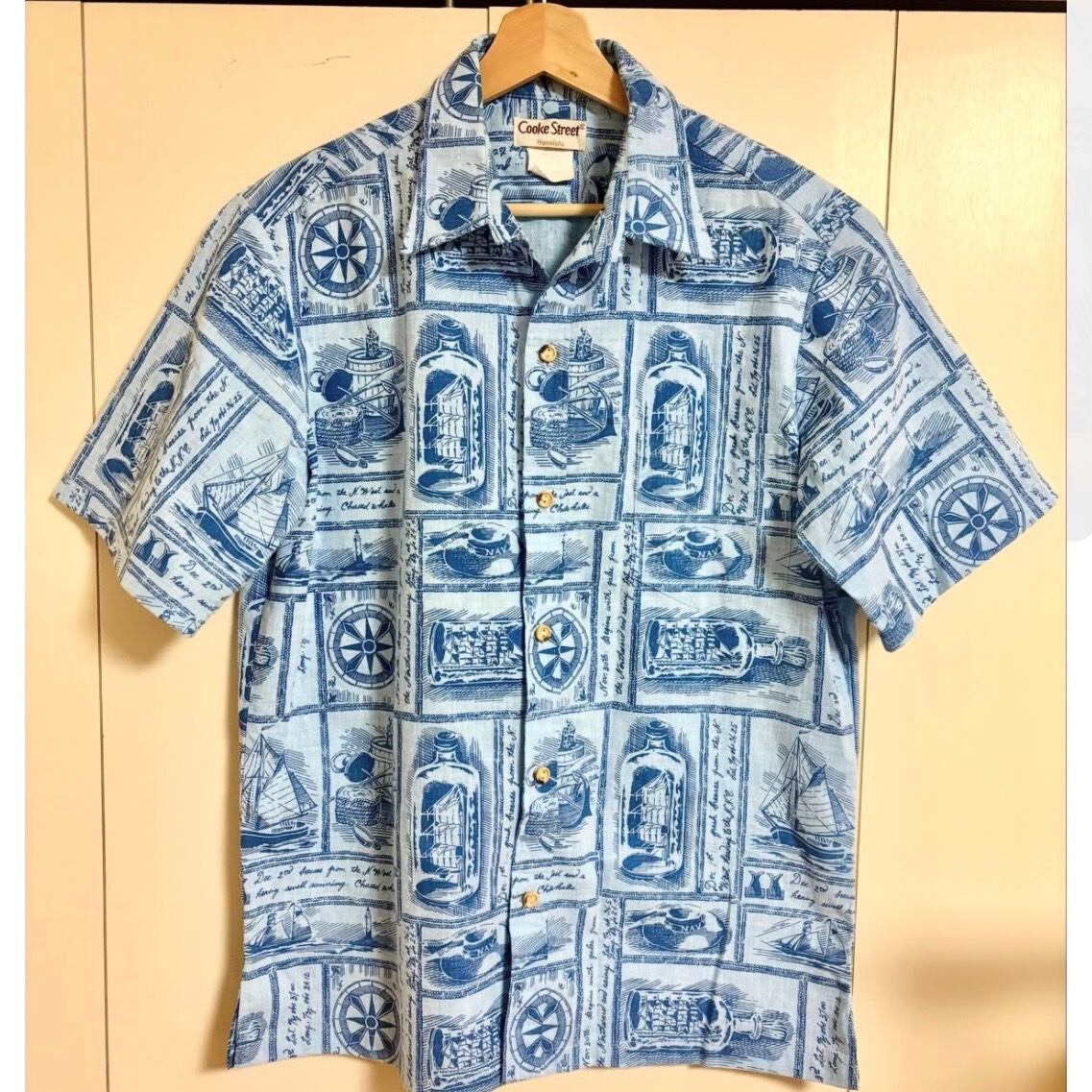 70's Budweiser バドワイザー ヴィンテージ 総柄シャツ | PAY ID