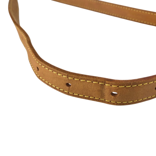 LOUIS VUITTON ルイヴィトン モノグラム ショルダーバッグ ブラウン PVC レザー vintage ヴィンテージ オールド  53bcj4