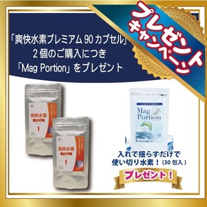 爽快水素プレミアム2個+Mag Portion