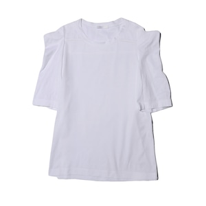 Chloe white wardrobe    design sleeve  tops/ T-shirt