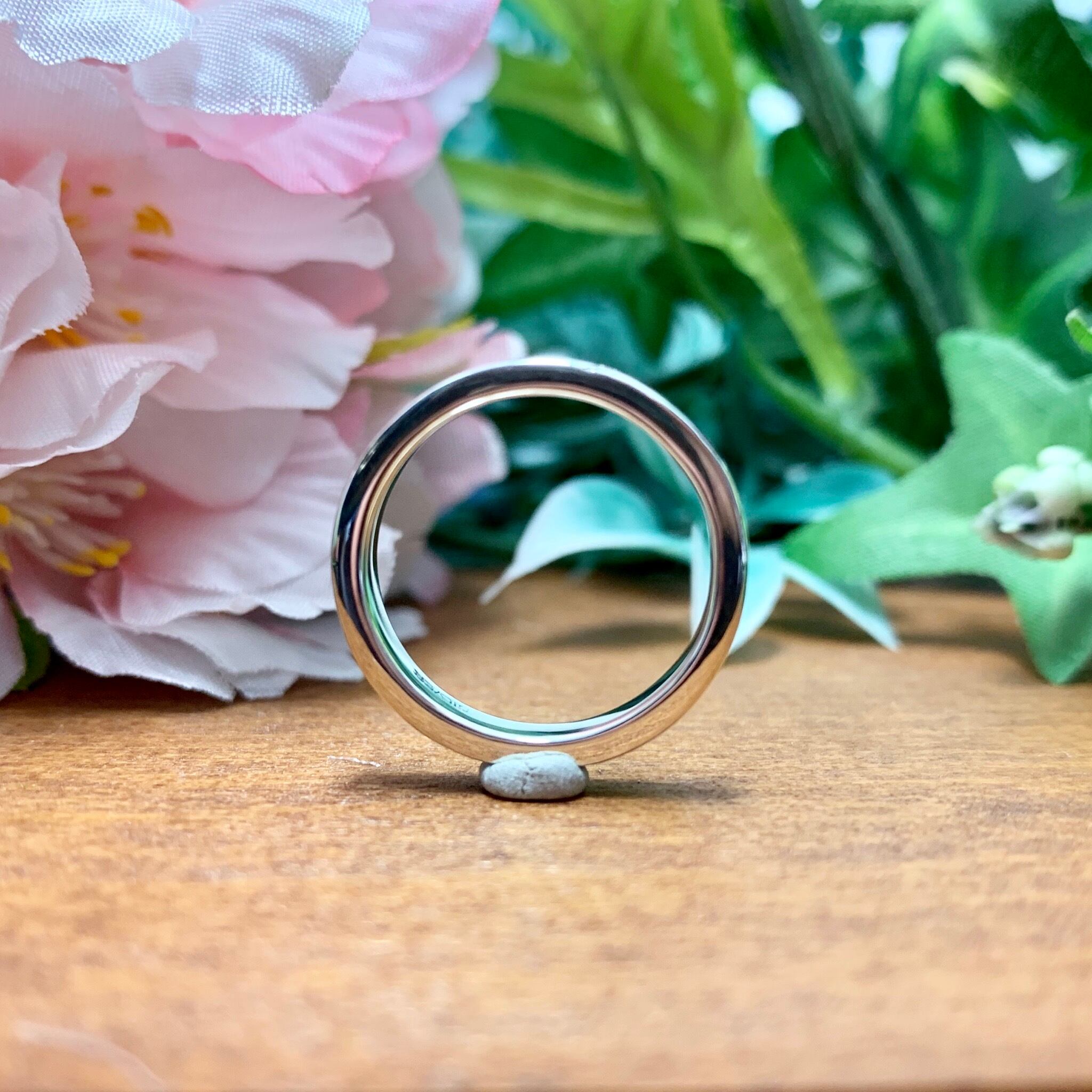 PT950k18PG YGピンクイエローホワイトダイヤモンドNO251097