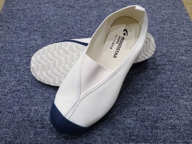 体育館シューズ　ブルー（19・20・21～24.5）