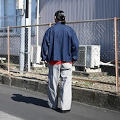 auberge新作のANTON(アントン),インテリムUSアーミーシャツコーディネート