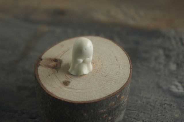 鹿角彫刻「兎角亀毛」鹿の角の小さいおばけ【１３２】