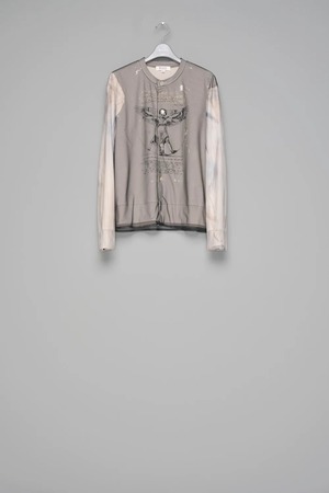 【MASU】ANGEL DIAGRAM LAYERD CARDIGAN