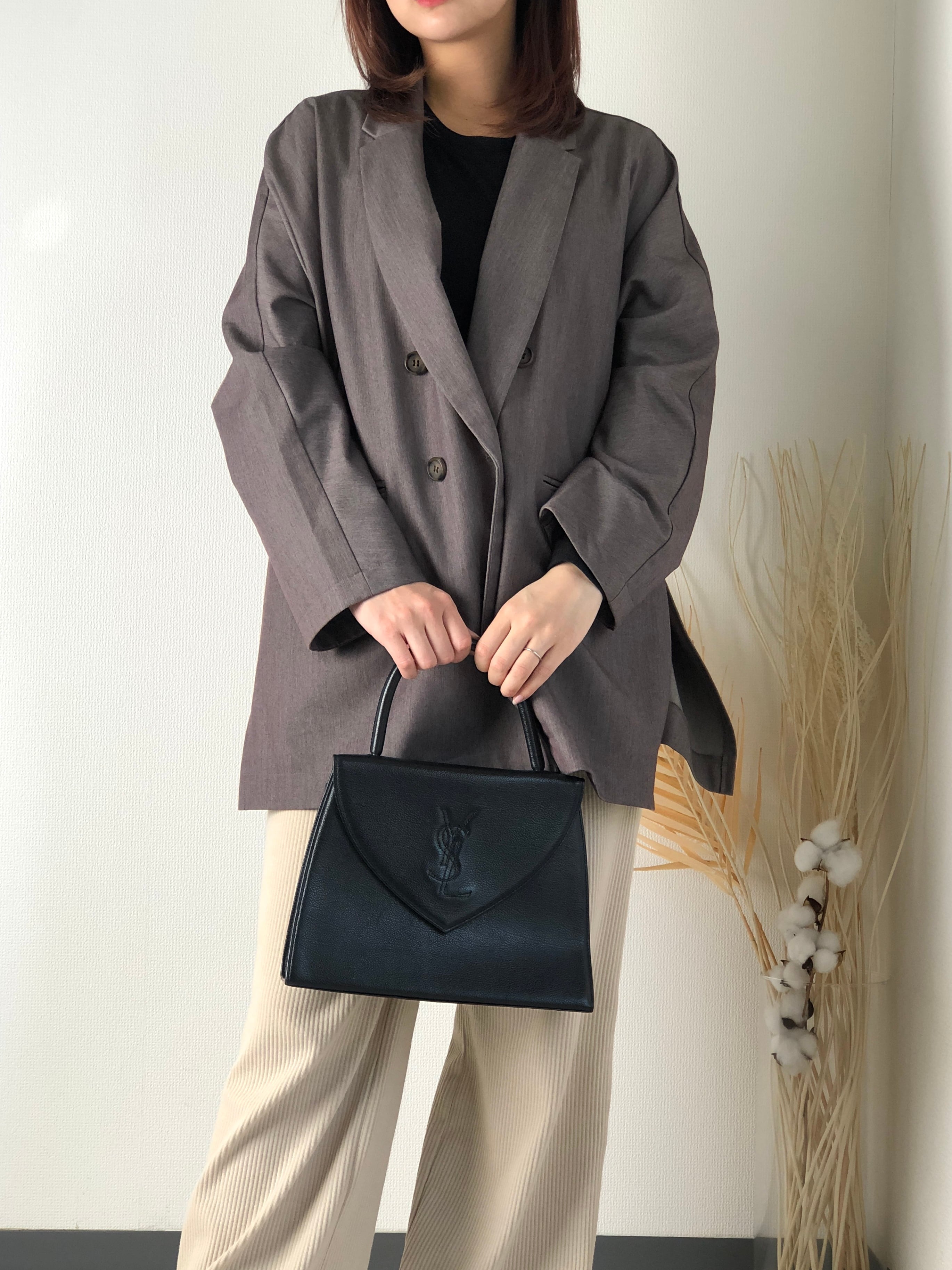 Yves Saint Laurent イヴ・サンローラン ハンドバッグ ブラック YSL