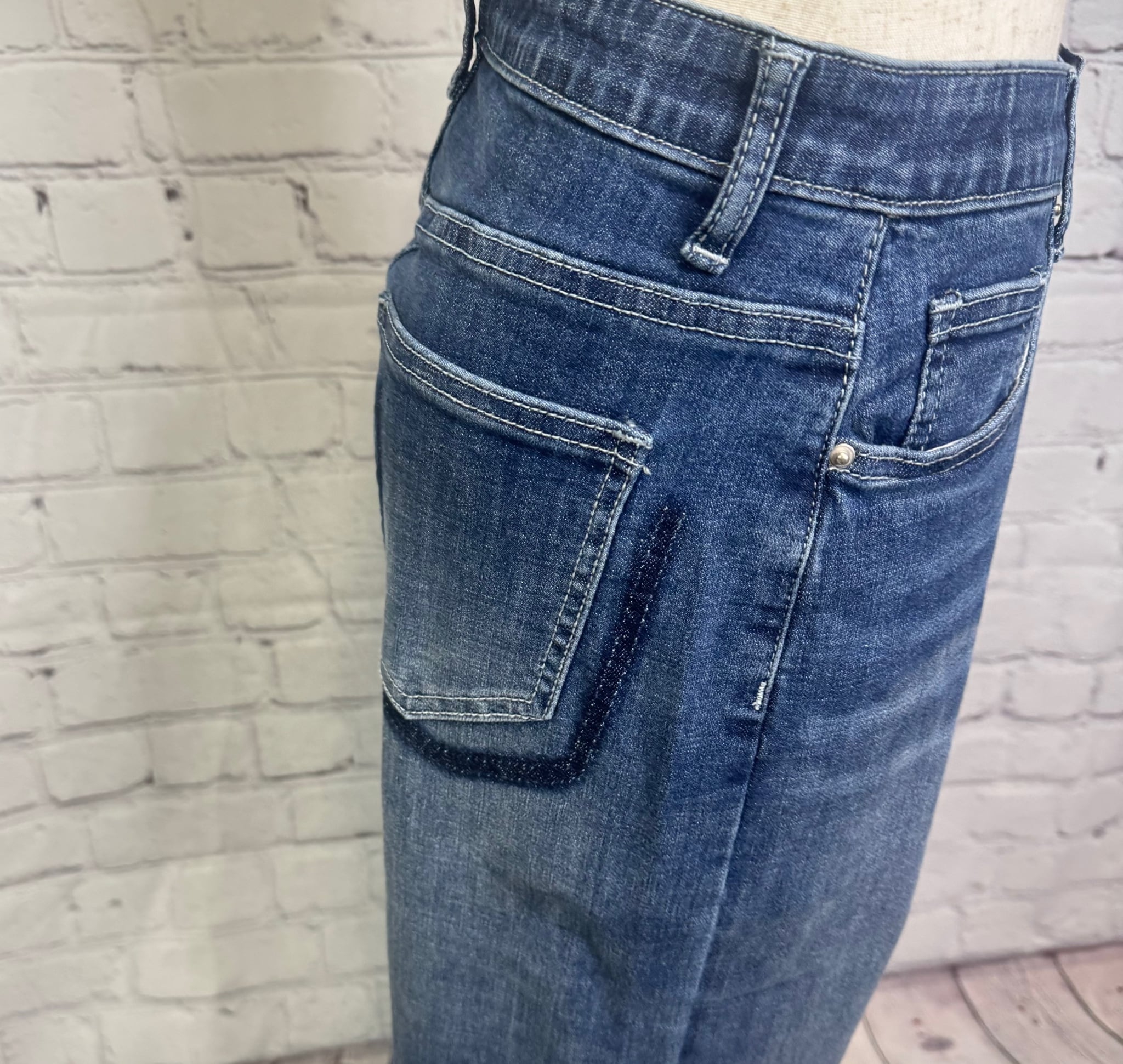 INDIMARK インディマーク ニューワイドデニム ベーシックブルー WJ201