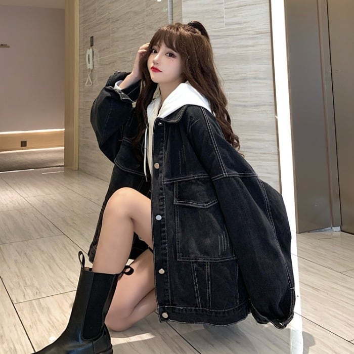 スタイルルーズジャケット ポケットブラウス かわいい ケッペル10723892560