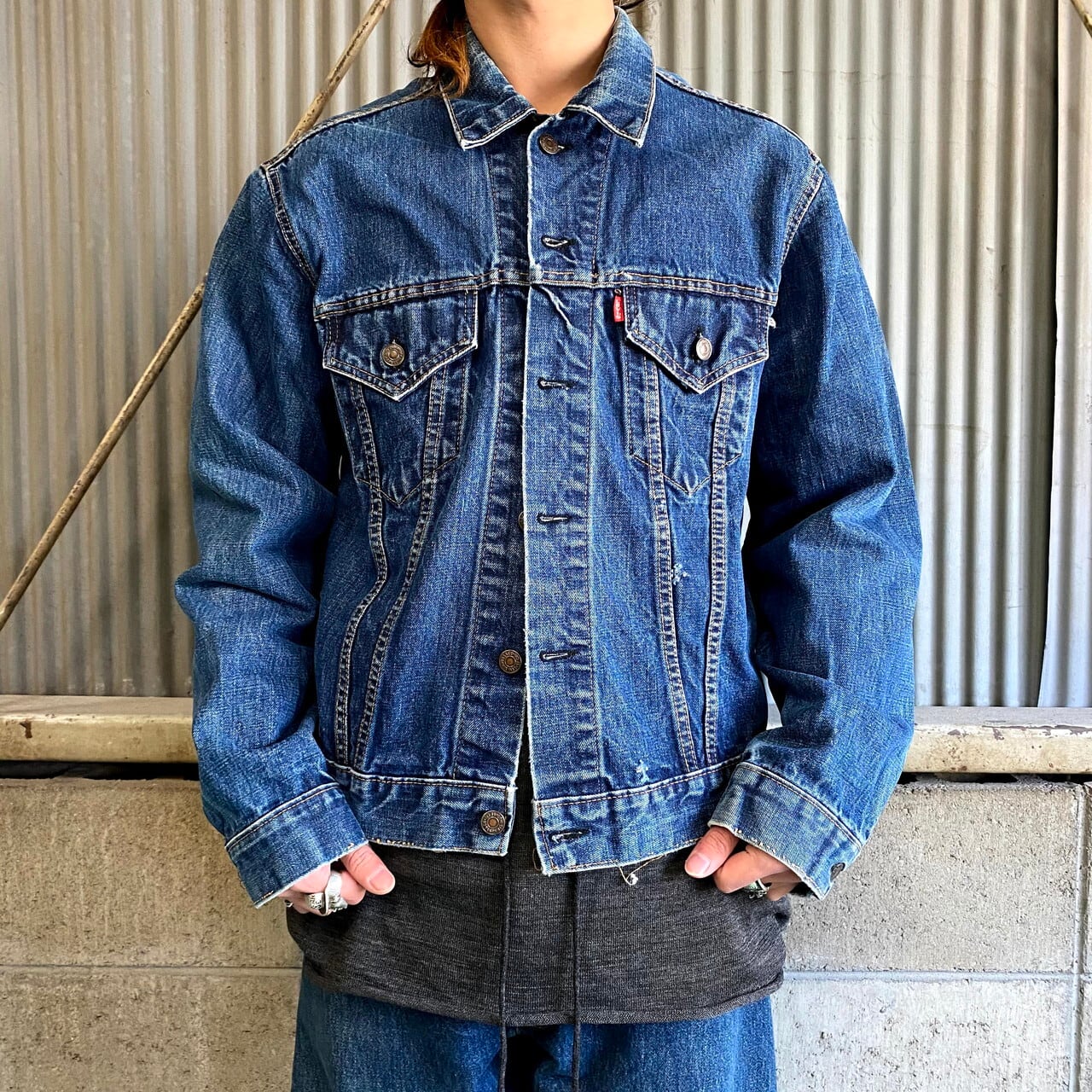 levis リーバイス　Gジャン　デニムジャケット　70505 布ケアタグ　36silverfox