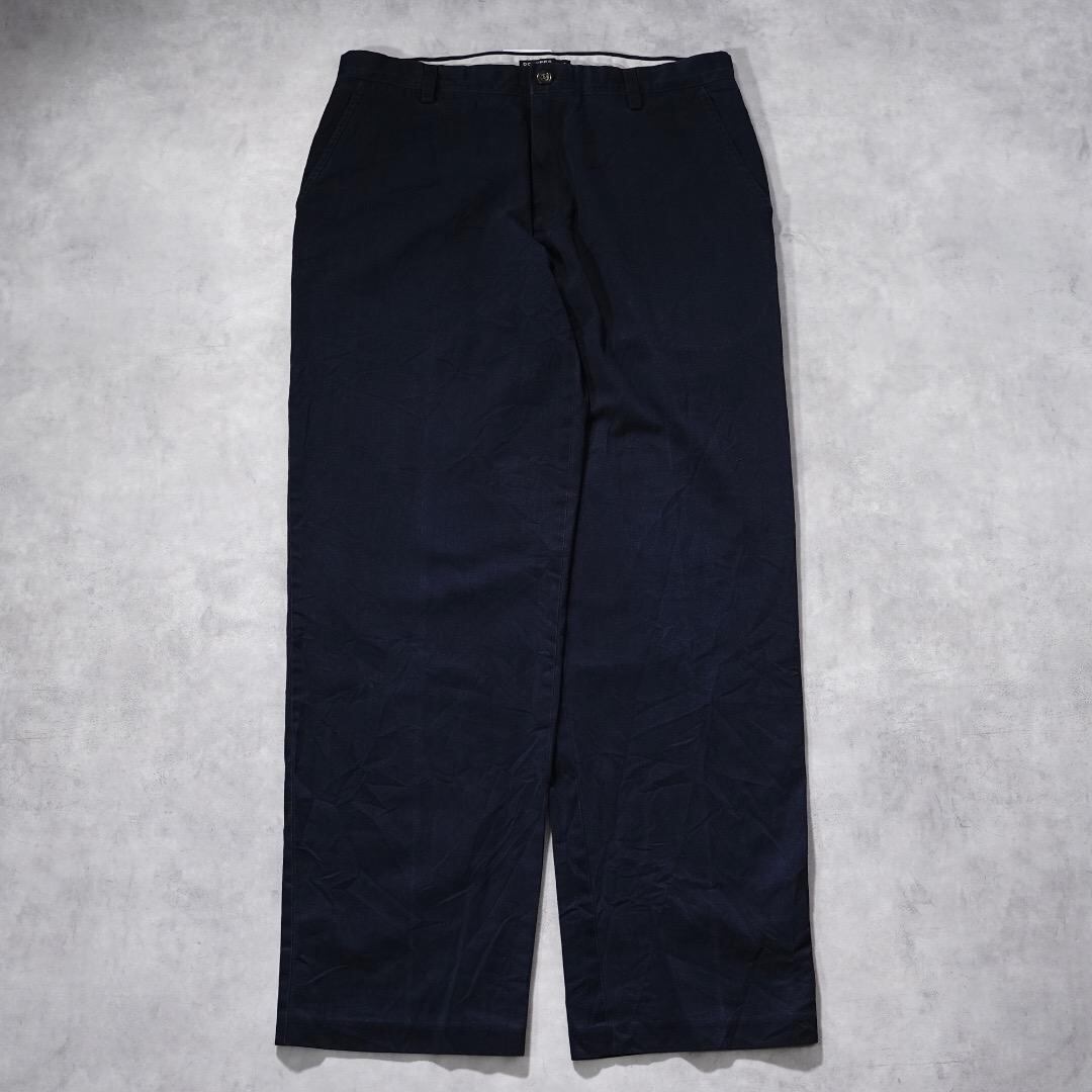 ドッカーズ リーバイス W34 チノパン ボトム 古着 刺繍 紺 17279
