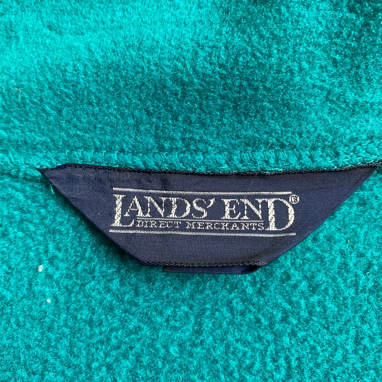 80年代 LAND'S END ランズエンド ハーフジップ フリース