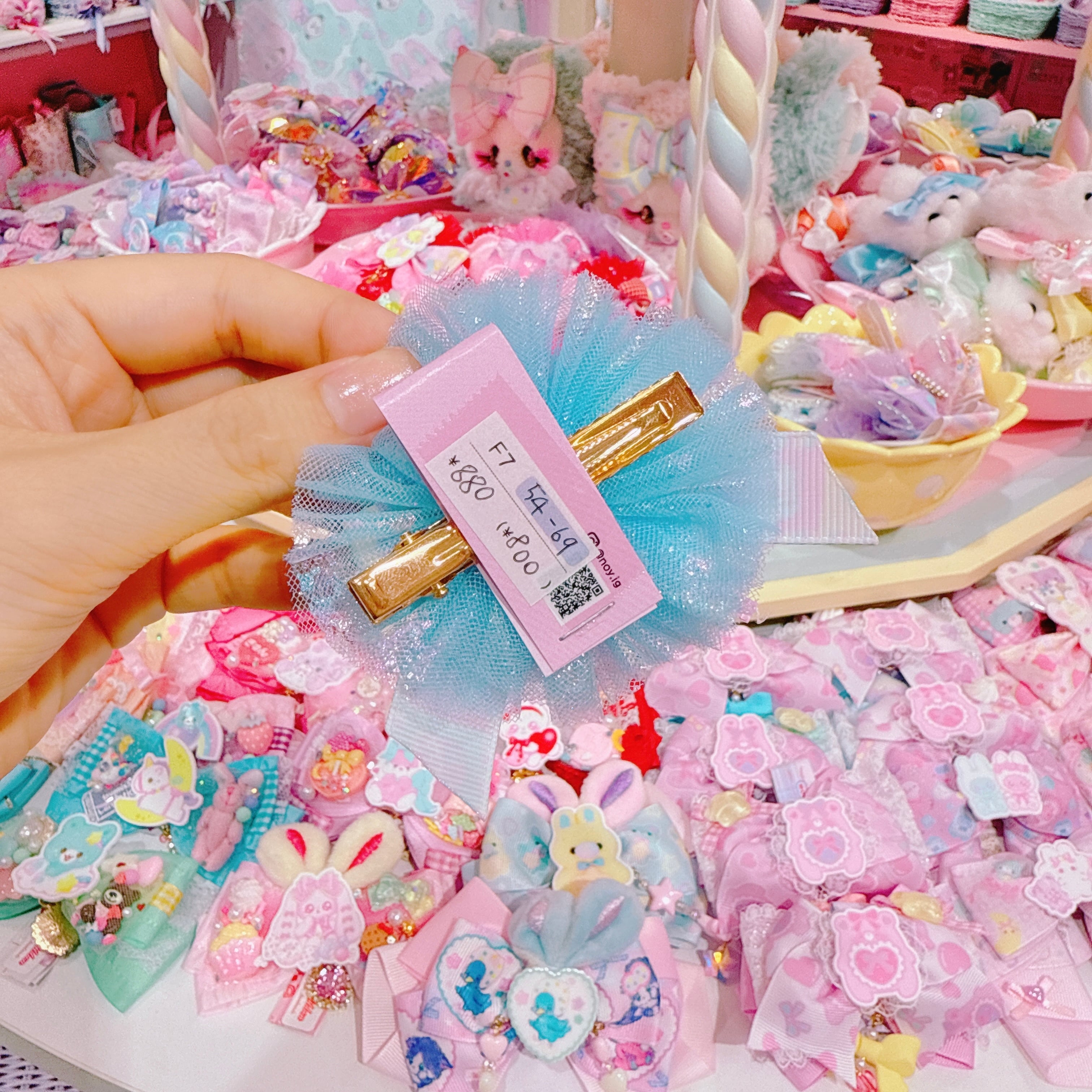 【F7】54-69ヘアクリップ