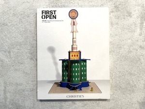 【VM050】【CHRISTIE'S】FIRST OPEN /visual book