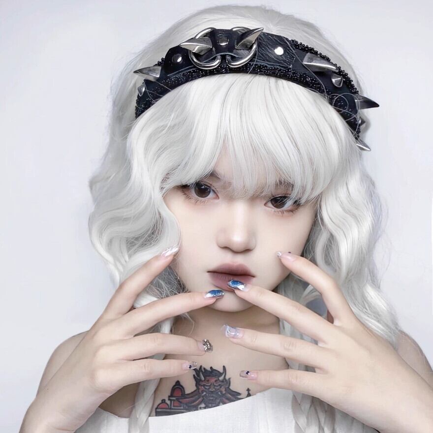 サブカル 服 地雷系 通販 カチューシャ アクセサリー Broken bone ロリパン ゴシック