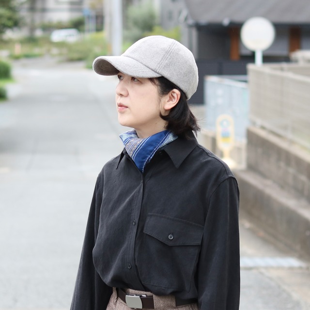 shesay フラノキャップ