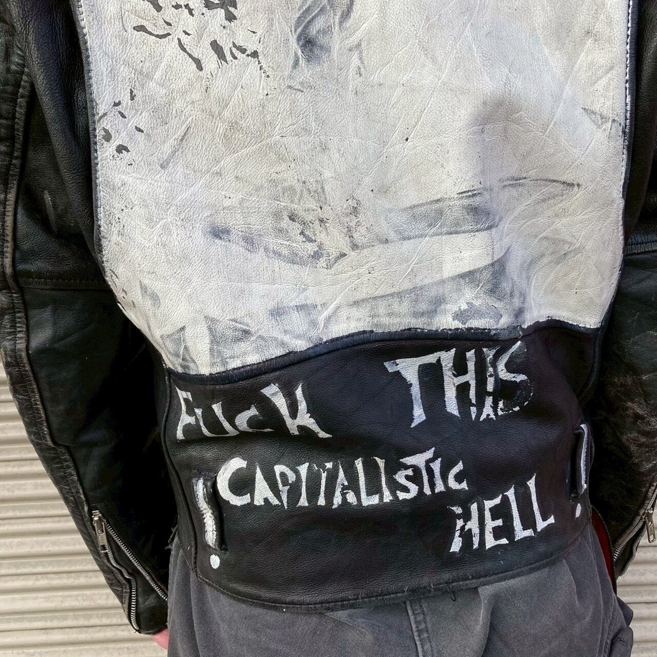 一点物 80s OPEN ROAD ヴィンテージ レザー ダブル ライダース