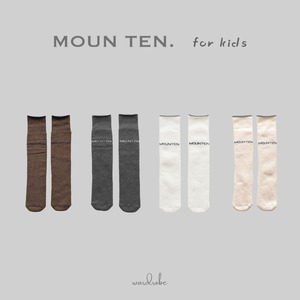 即納【MOUNTEN.】logo tube socks / 4色 / 靴下 / マウンテン
