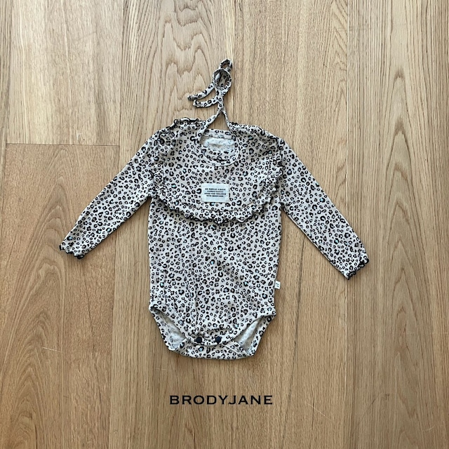 【取寄】brodyjane|rib leo bodysuit|リブレオボディスーツ|S-M|baby|26 autumn