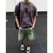 VINTAGE ストリート SEEKプリント Tシャツ T2201