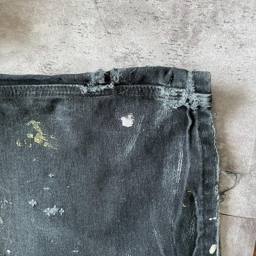 USA生地 ブラック ダブルニー Carhartt B136 BLK 32×32 詳細写真13