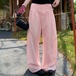 2色／タックワイドパンツ ・76918