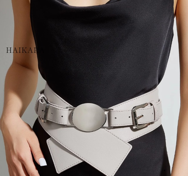 PU leather cloth design belt