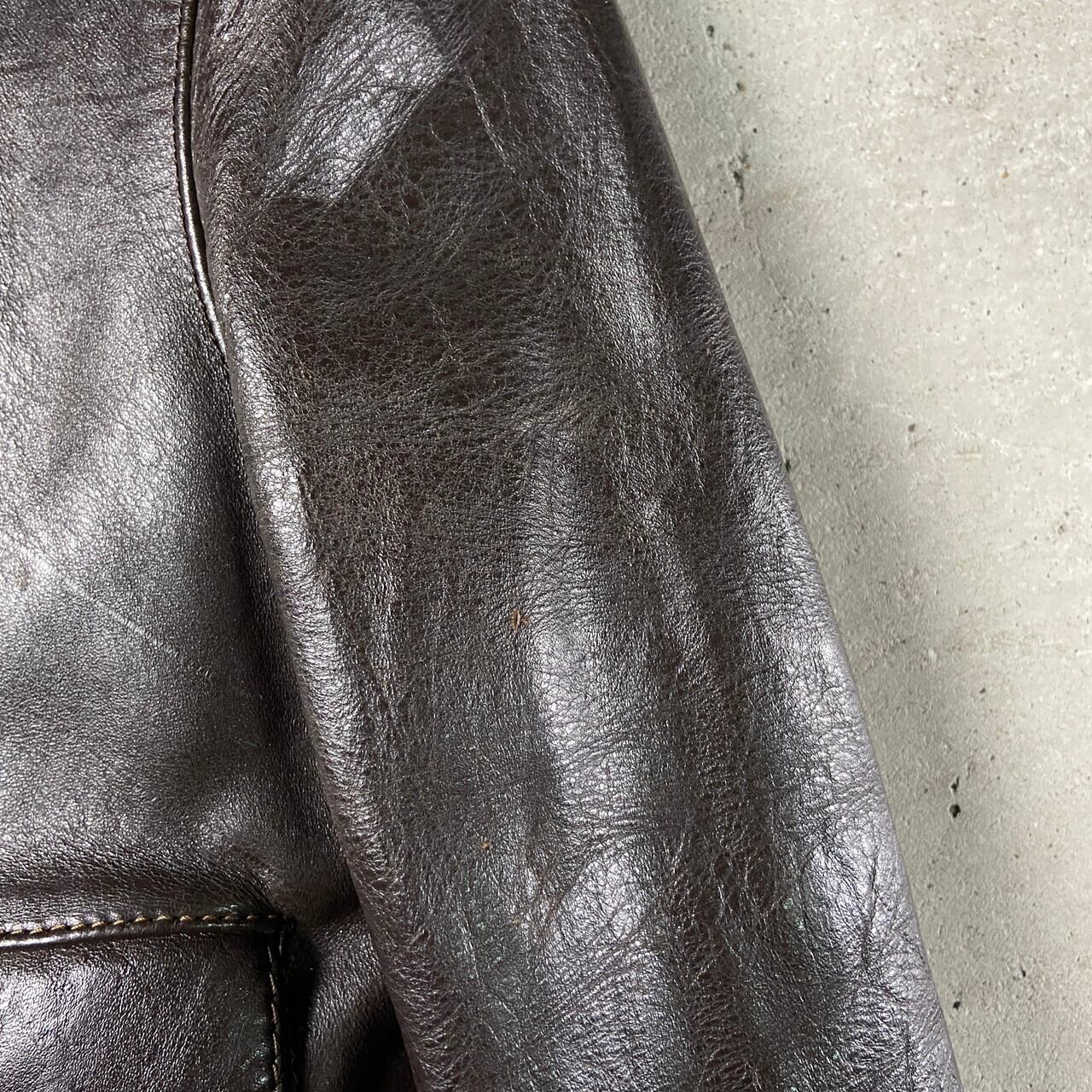 kids】80年代〜 HIDES AT ALEXANDER'S G-1 フライトジャケット レザー