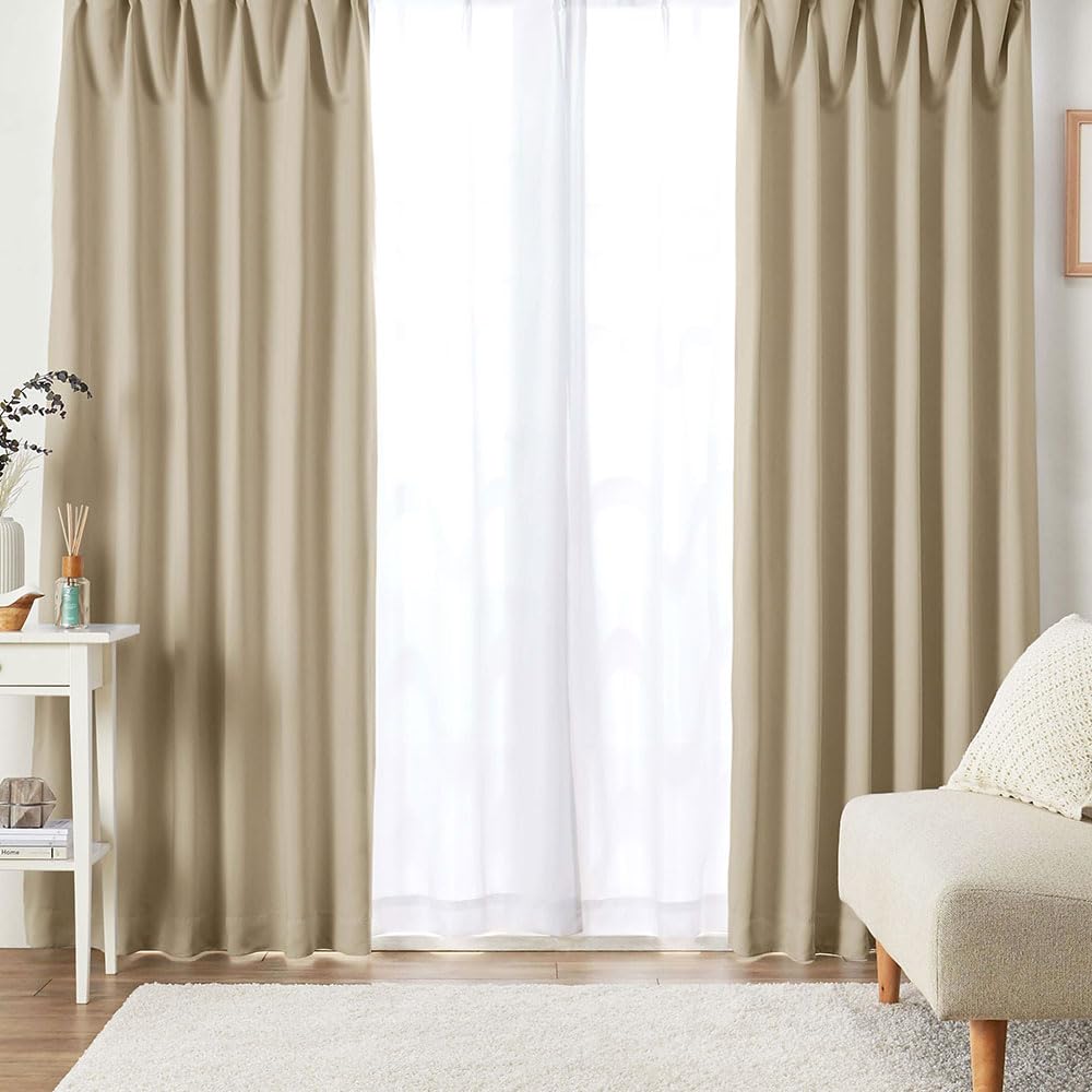 北欧モノトーン遮光カーテン | Pay ID