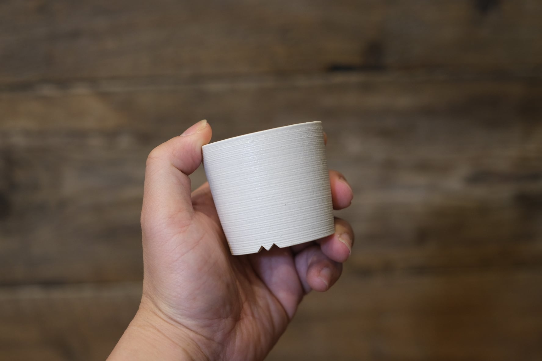 【oroku】basic white pot S(シリンダー)