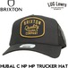 BRIXTON ブリクストン HUBAL C NP MP TRUCKER HAT スナップバック メッシュキャップ 帽子 メンズ レディース 12037 BLACK 26SP 日本代理店正規品