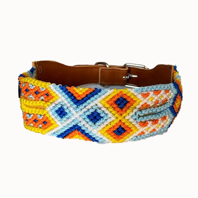 MEXICAN WOVEN COLLAR - L