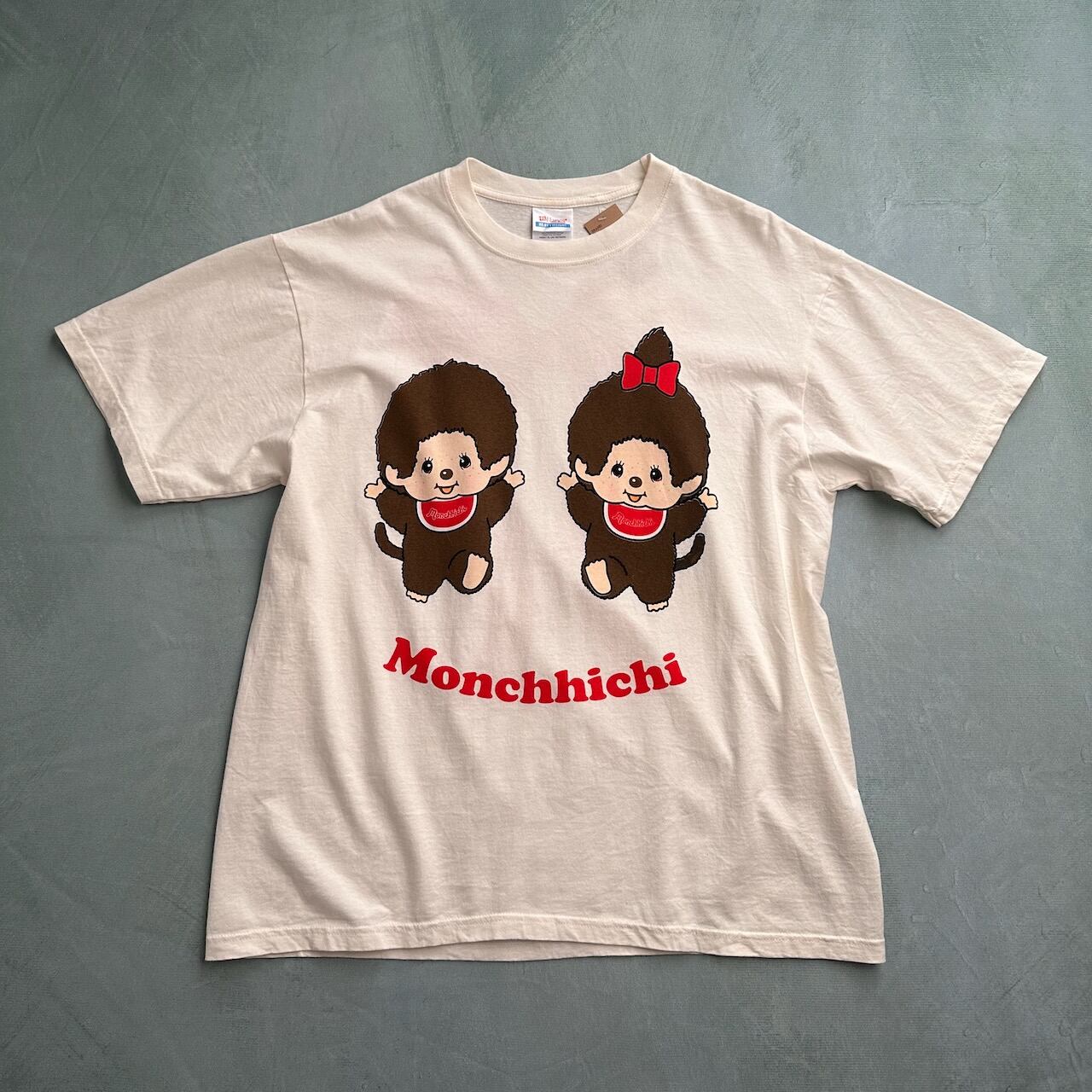 モンチッチ 両面 アニメTシャツ オフホワイト | RUFFY