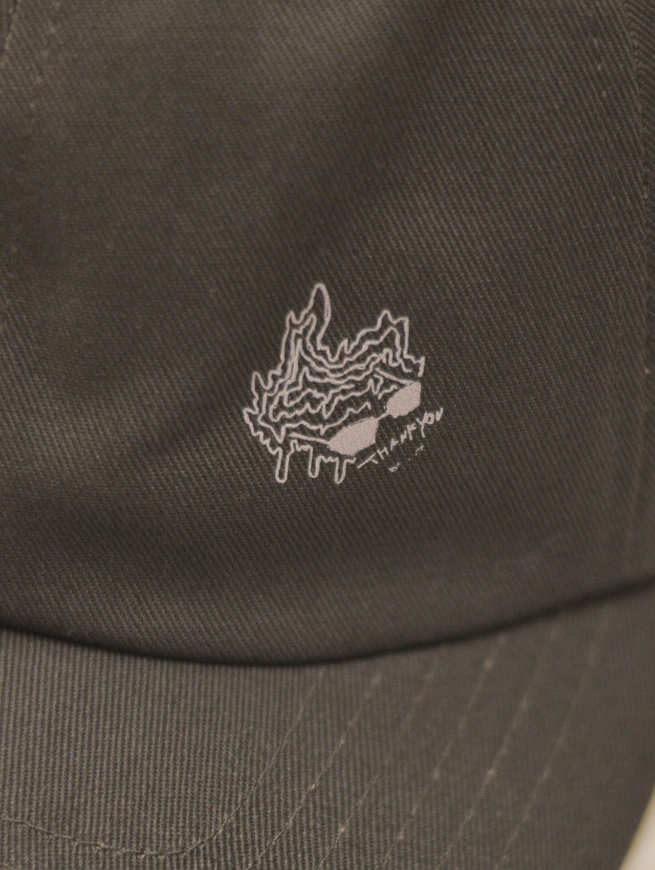 Puzzle Front Cap  /  SMOKE - 4