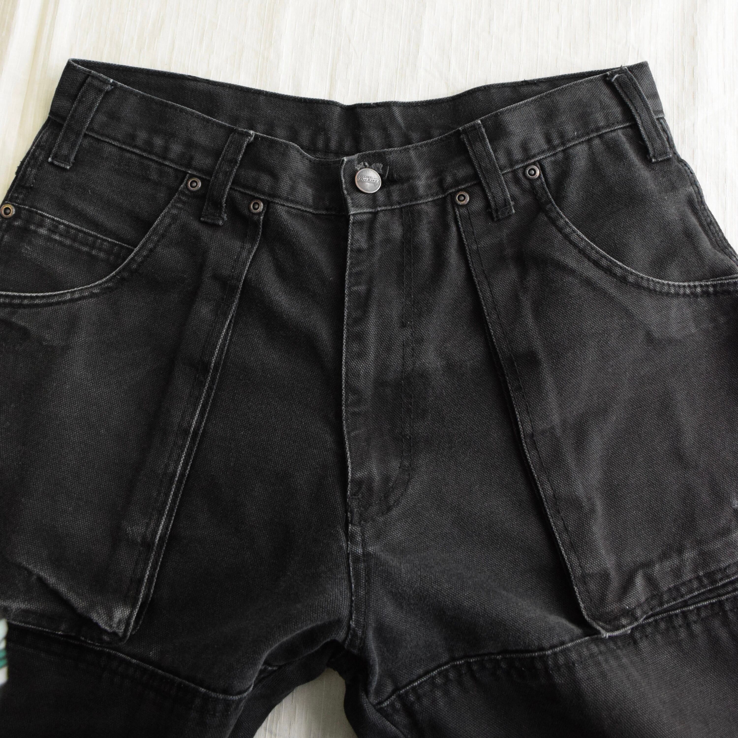 Dickes ダブルニーダックパンツ メンズW32L30 ディッキーズ ブラック