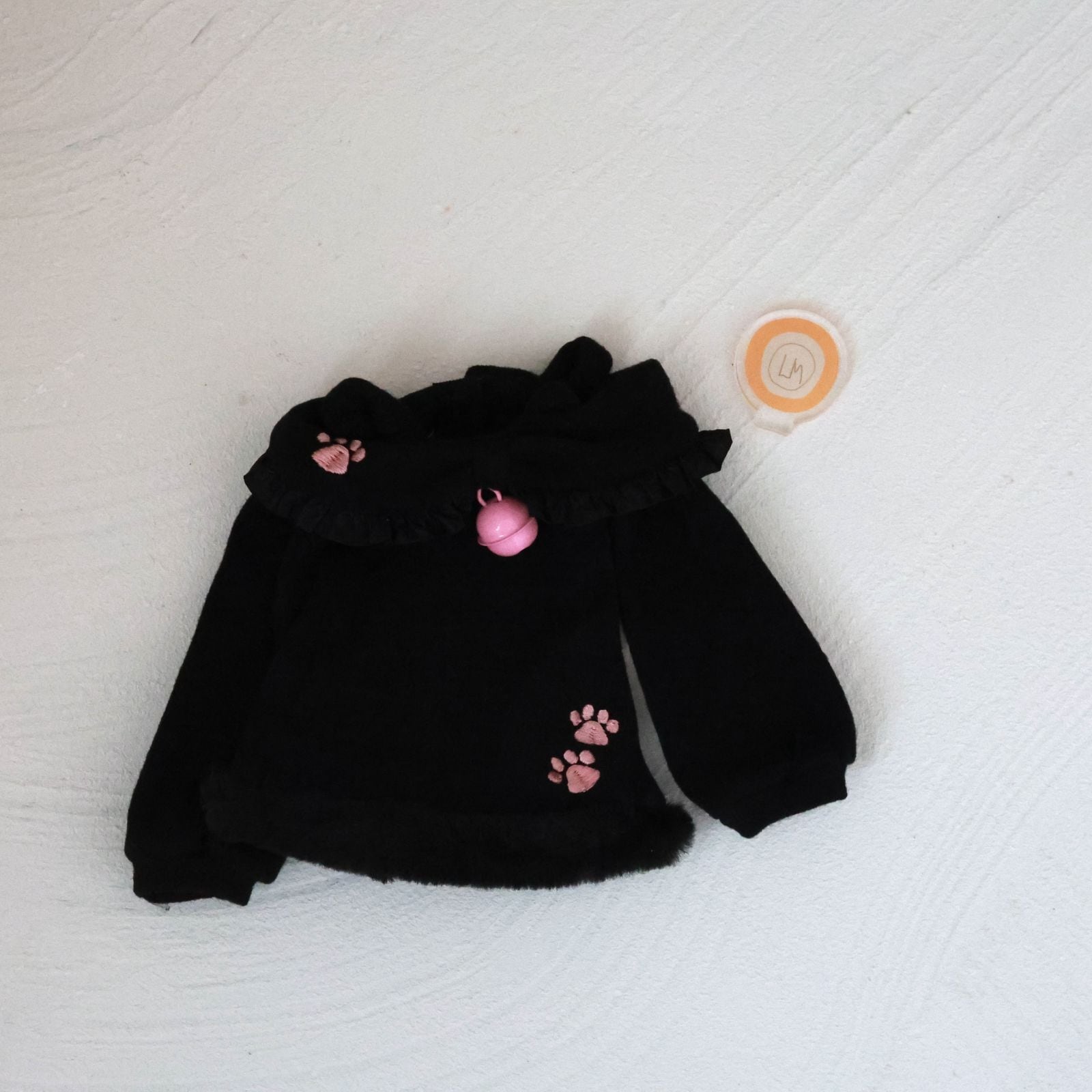 1/4 海外ディーラー製 ドール服 MDD トップス ねこ 球体関節人形-C1209