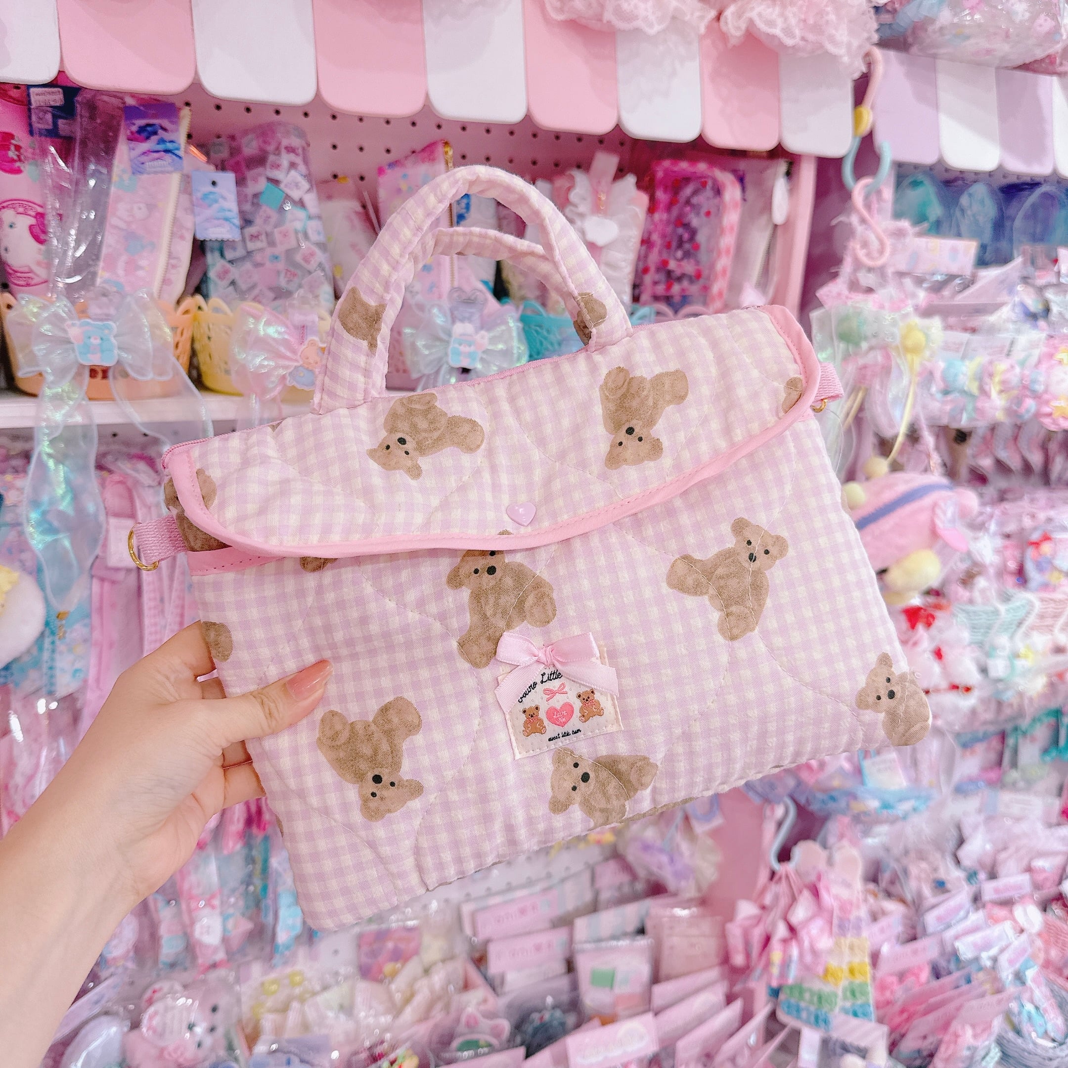 【E6】33-7 2wayぺたんこポーチバッグ（ショルダーひも別売）