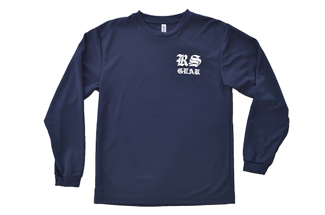 アールズ・ギア オリジナル長袖Tシャツ0102-03 ネイビー Lサイズ[0102-03NV-0L]