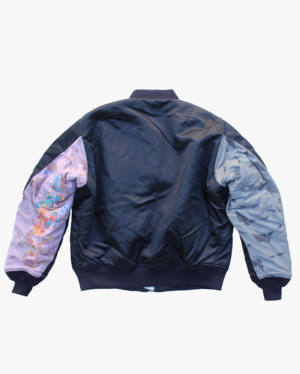 EACHTIME. × TRANSPORT × MHAK MA-1 NAVY（EXCLUSIVE COLOR