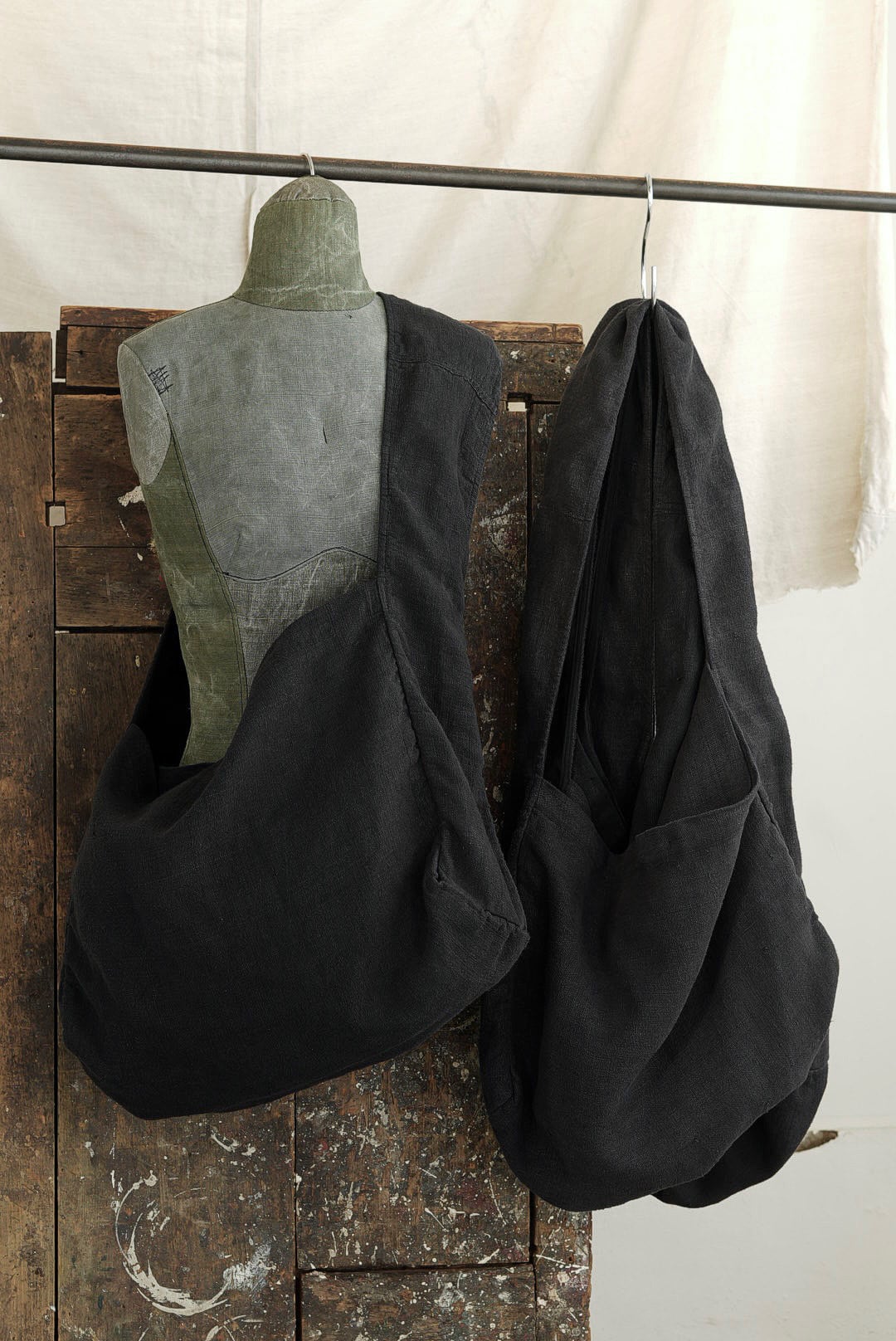 YVES ANDRIEUX - BALUCHON BAG LARGE (BLACK)