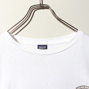 美品 XL USA Patagonia サンフランシスコ パタゴニア 白Tシャツ San Francisco ストアT 葛飾北斎