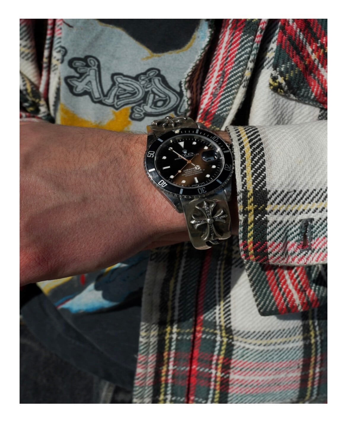 クロムハーツ ロレックス サブマリーナ 40mm ダイヤモンドウォッチ CHROME HEARTS クロムハーツ Rolex Submariner 40mm ロレックス