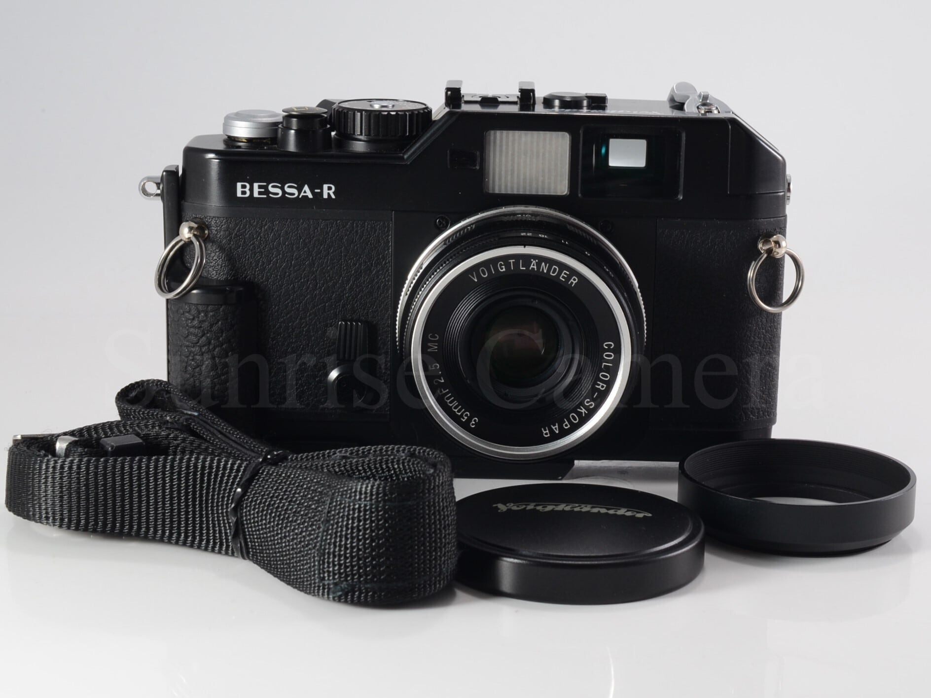 山*き様 【美品】Bessa R + Voigtländer 35mm F2.5 Voigtlander BESSA R ブラック /Color skopar 35mm F2.5 MC サイド
